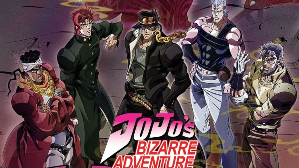 Jojo Bizzare Adventure top anime series